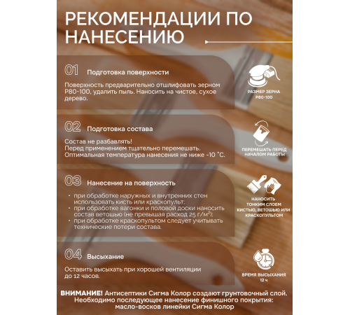 Приобрести АНТИСЕПТИК «СИГМА-ГРУНТ ОСНОВА» в Ачинске, Красноярский край
